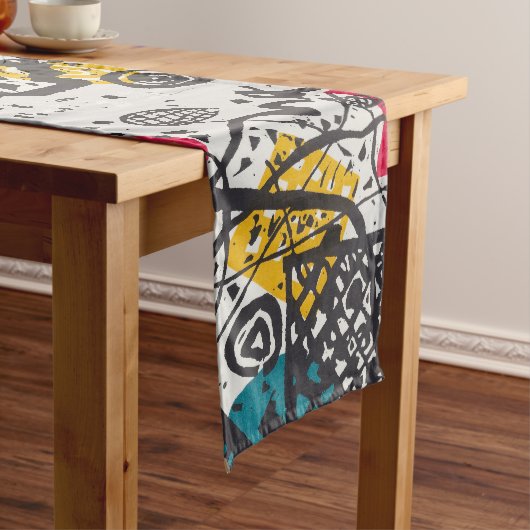 Kandinsky Small Worlds V Abstract Classic Medium Tafelloper (Voorbeeld)