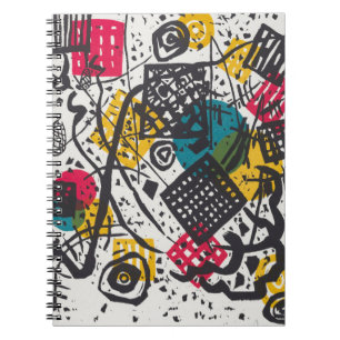 Kandinsky Small Worlds V Abstract Classic Notitieboek