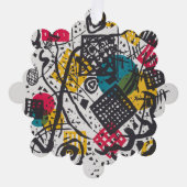 Kandinsky Small Worlds V Abstract Classic Ornament Kaart (Voorkant)