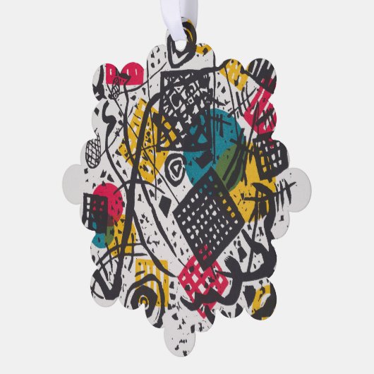 Kandinsky Small Worlds V Abstract Classic Ornament Kaart (Links)