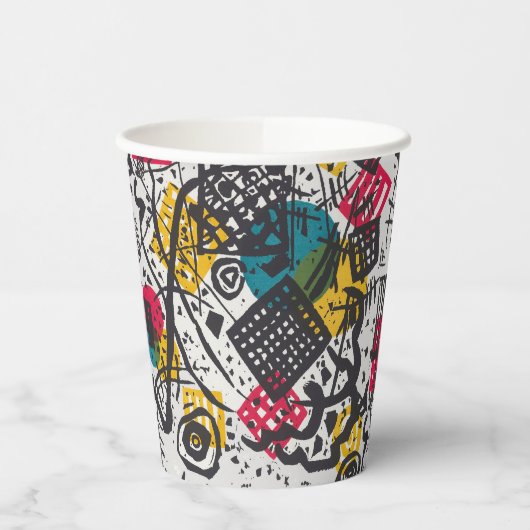 Kandinsky Small Worlds V Abstract Classic Papieren Bekers (Links)