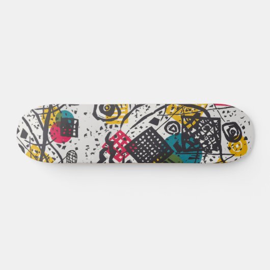 Kandinsky Small Worlds V Abstract Classic Persoonlijk Skateboard (Horizontaal)