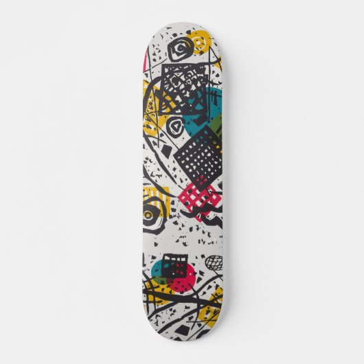 Kandinsky Small Worlds V Abstract Classic Persoonlijk Skateboard (Voorkant)