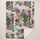 Kandinsky Small Worlds V Abstract Classic Sherpa Deken (Voorkant)