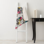 Kandinsky Small Worlds V Abstract Classic Sherpa Deken (In situ)