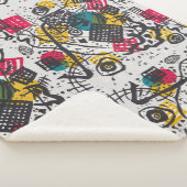 Kandinsky Small Worlds V Abstract Classic Sherpa Deken (3/4)