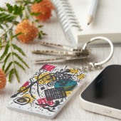 Kandinsky Small Worlds V Abstract Classic Sleutelhanger (Voorkant Rechts)