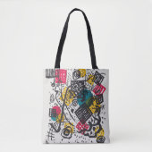 Kandinsky Small Worlds V Abstract Classic Tote Bag (Voorkant)