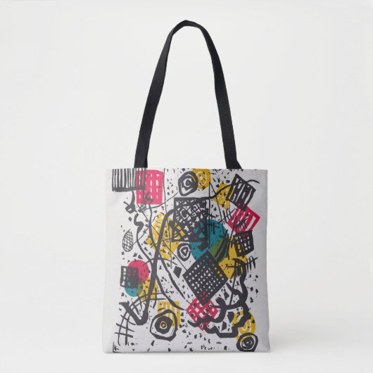 Kandinsky Small Worlds V Abstract Classic Tote Bag (Voorkant)
