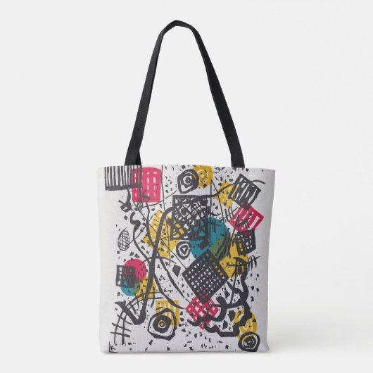 Kandinsky Small Worlds V Abstract Classic Tote Bag (Achterkant)