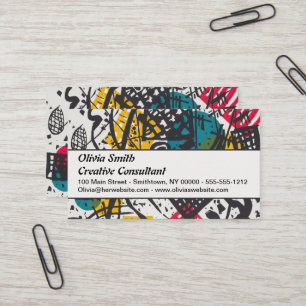 Kandinsky Small Worlds V Abstract Classic Visitekaartje