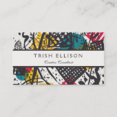 Kandinsky Small Worlds V Abstract Classic Visitekaartje (Voorkant)