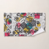 Kandinsky Small Worlds V Abstract Klassiek Bad Handdoek (Handdoek)