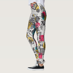 Kandinsky Small Worlds V Abstract Klassiek Leggings