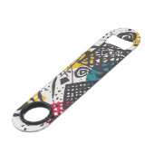 Kandinsky Small Worlds V Abstract Klassiek Speed Flessenopener (Voorkant Gekanteld)