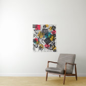 Kandinsky - Small Worlds V, abstracte kunst Wandkleed (In situ)