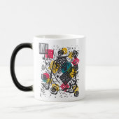 Kandinsky Small Worlds V Bauhaus Art Mug Magische Mok (Links)