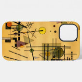 Kandinsky - Snaar, beroemd schilderij, iPhone Hoesje (Achterkant horizontaal)