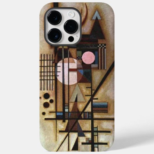 Kandinsky soft Construction Abstract Art Case-Mate iPhone Case (Achterkant)