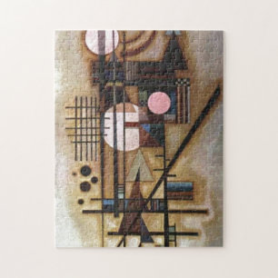 Kandinsky soft Construction Abstract Art Legpuzzel