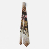 Kandinsky soft Construction Abstract Art Stropdas (Achterkant)