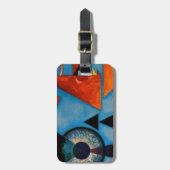 Kandinsky Soft Hard Abstract Bagagelabel (Voorkant verticaal)