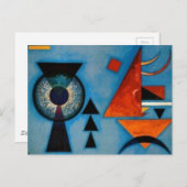 Kandinsky Soft Hard Abstract Briefkaart (Voorkant / Achterkant)