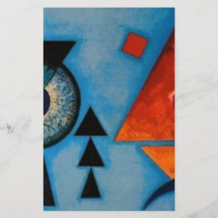 Kandinsky Soft Hard Abstract Briefpapier