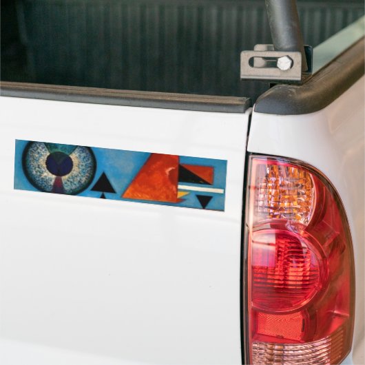 Kandinsky Soft Hard Abstract Bumpersticker (Op Truck)