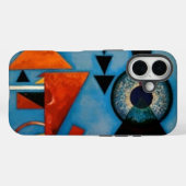 Kandinsky Soft Hard Abstract Case-Mate iPhone Case (Achterkant (horizontaal))