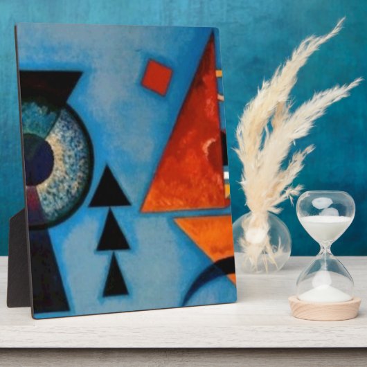 Kandinsky Soft Hard Abstract Fotoplaat (Zijkant)