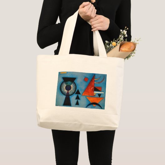 Kandinsky Soft Hard Abstract Grote Tote Bag