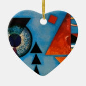 Kandinsky Soft Hard Abstract Keramisch Ornament (Voorkant)