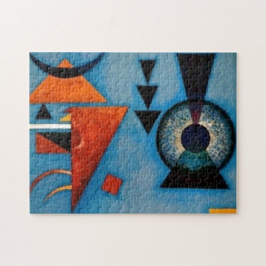 Kandinsky Soft Hard Abstract Legpuzzel (Horizontaal)