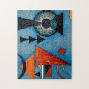 Kandinsky Soft Hard Abstract Legpuzzel