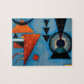 Kandinsky Soft Hard Abstract Legpuzzel (Horizontaal)