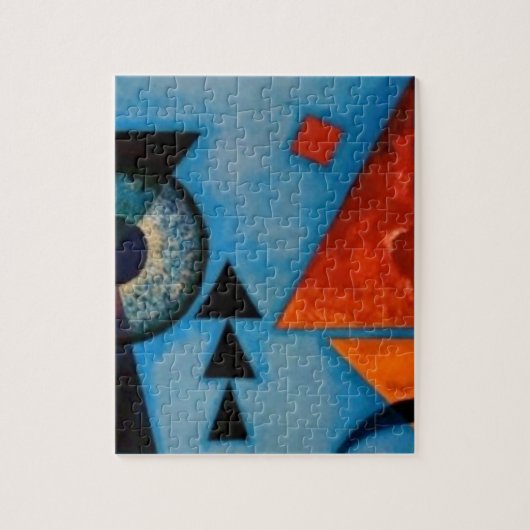 Kandinsky Soft Hard Abstract Legpuzzel (Verticaal)