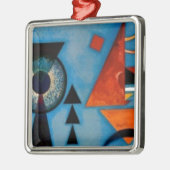 Kandinsky Soft Hard Abstract Metalen Ornament (Links)