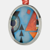 Kandinsky Soft Hard Abstract Metalen Ornament (Links)