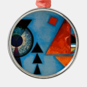 Kandinsky Soft Hard Abstract Metalen Ornament