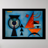 Kandinsky Soft Hard Abstract Poster (Voorkant)