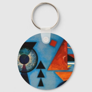 Kandinsky Soft Hard Abstract Sleutelhanger