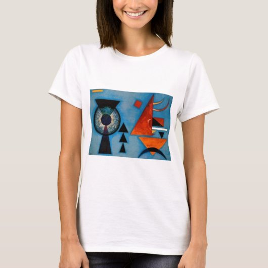 Kandinsky Soft Hard Abstract T-shirt (Voorkant)