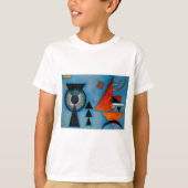 Kandinsky Soft Hard Abstract T-shirt (Voorkant)