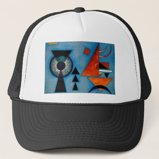 Kandinsky Soft Hard Abstract Trucker Pet (Voorkant)