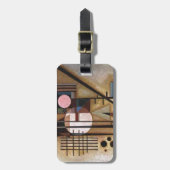 Kandinsky Softed Construction Bagagelabel (Voorkant verticaal)