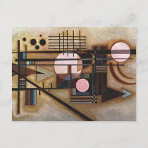 Kandinsky Softed Construction Briefkaart