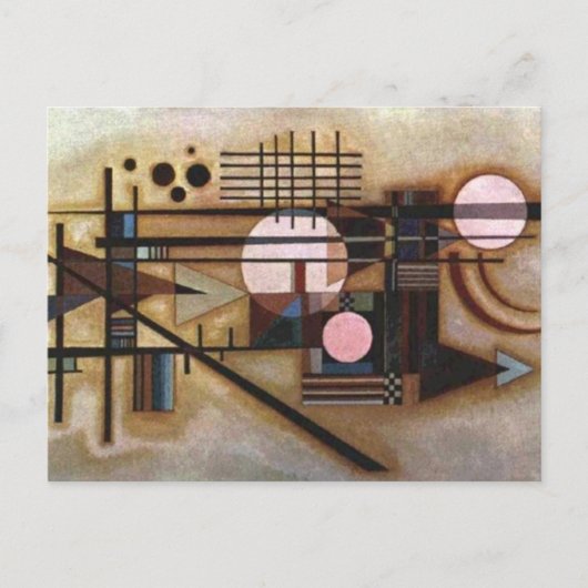 Kandinsky Softed Construction Feestdagenkaart (Voorkant)