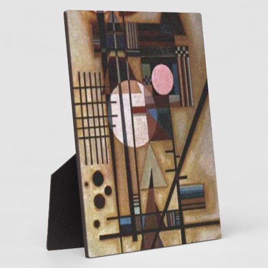 Kandinsky Softed Construction Fotoplaat (Zijkant)