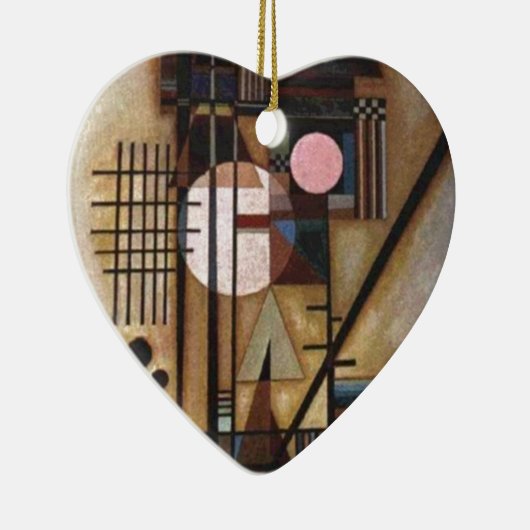 Kandinsky Softed Construction Keramisch Ornament (Rechts)